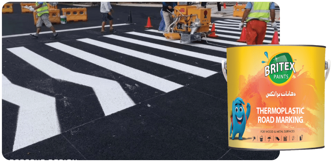 THERMOPLASTIC-ROAD-MARKING